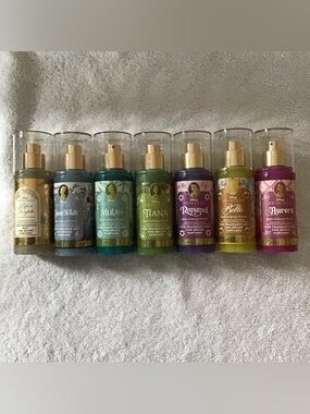 Bath & Body Works/Disney Princess bundle of 7 travel size mist